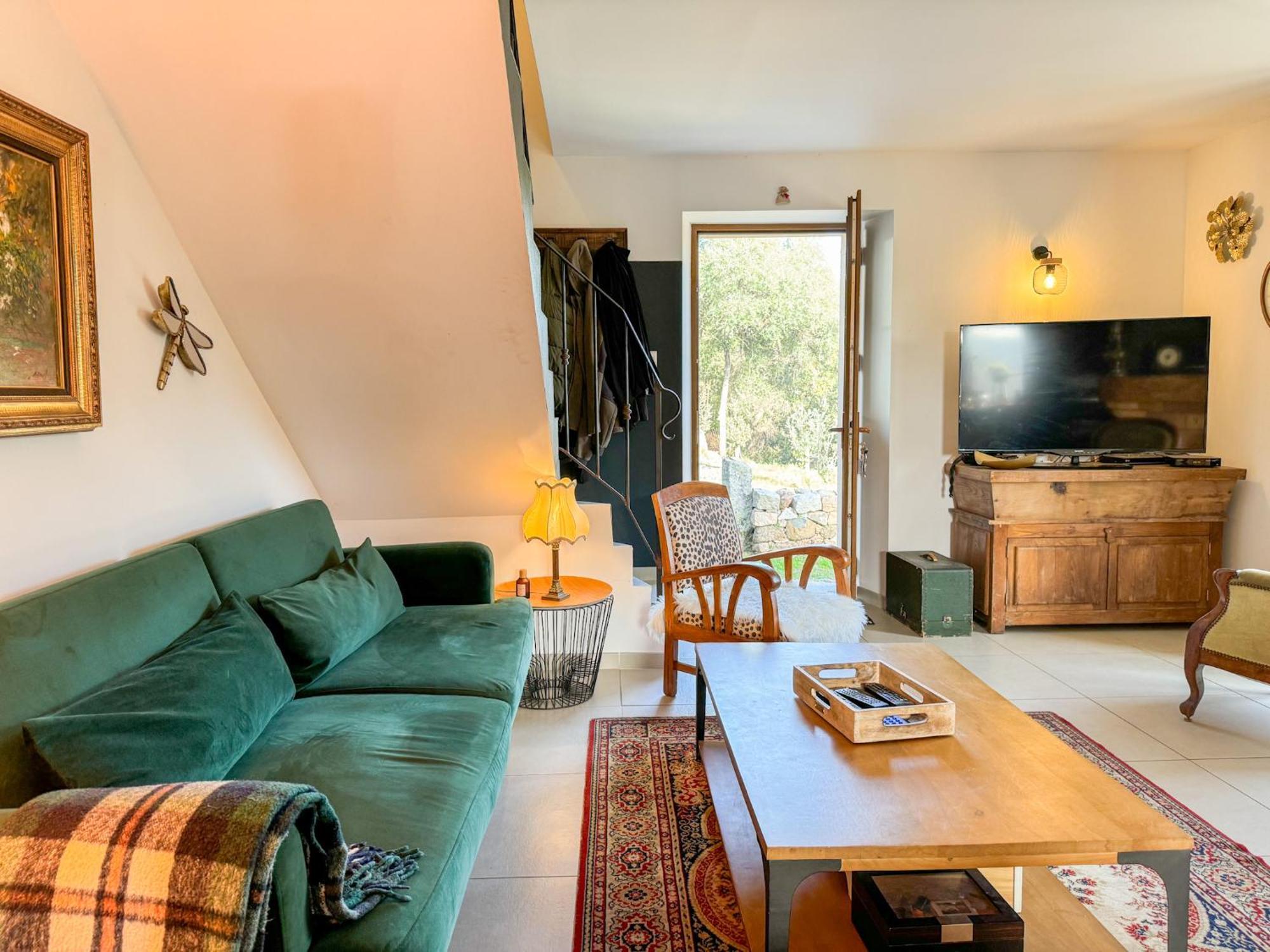 Maison De Campagne, Deux Chambres, Vue Sur Les Montagnes Sartène Eksteriør bilde